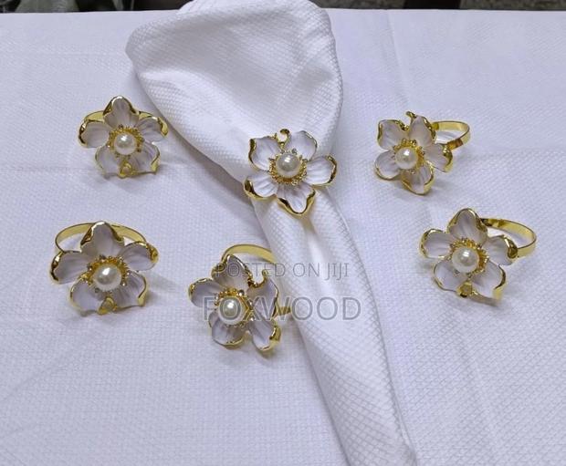 Napkin Ring Holder 6pcs - thumbnail 2