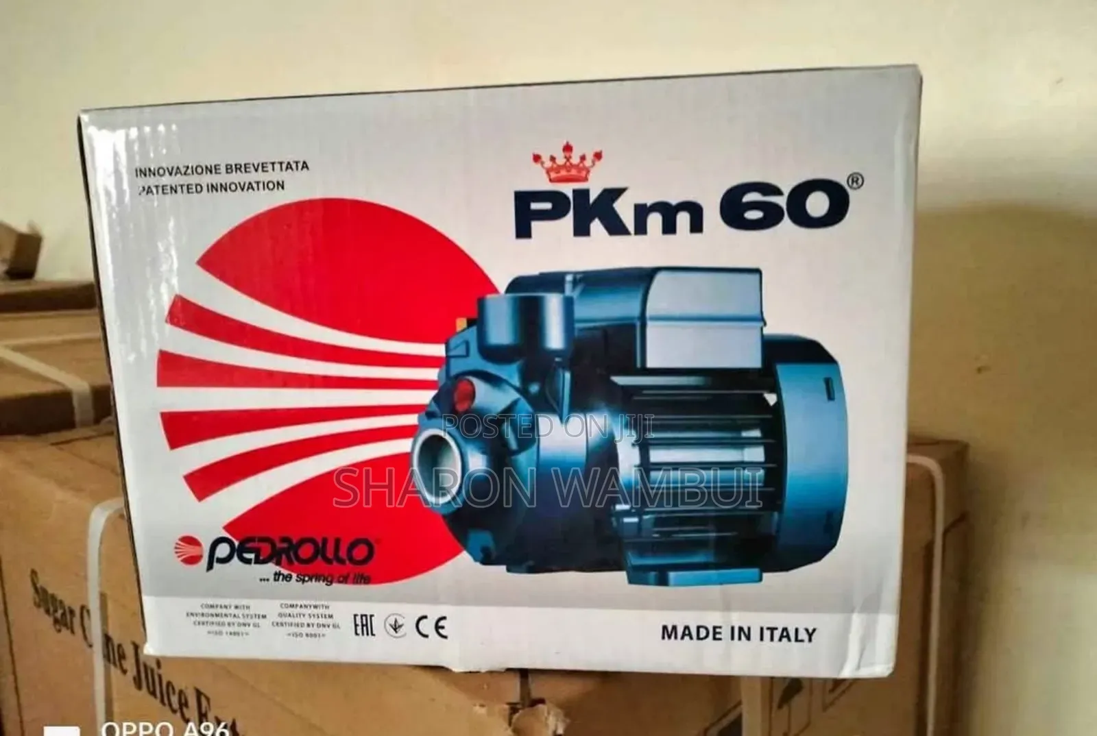 Water Pump Pedrollo 0.5hp