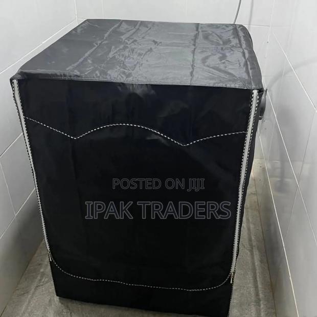 Front Load Washing Machine Cover Black - thumbnail 2