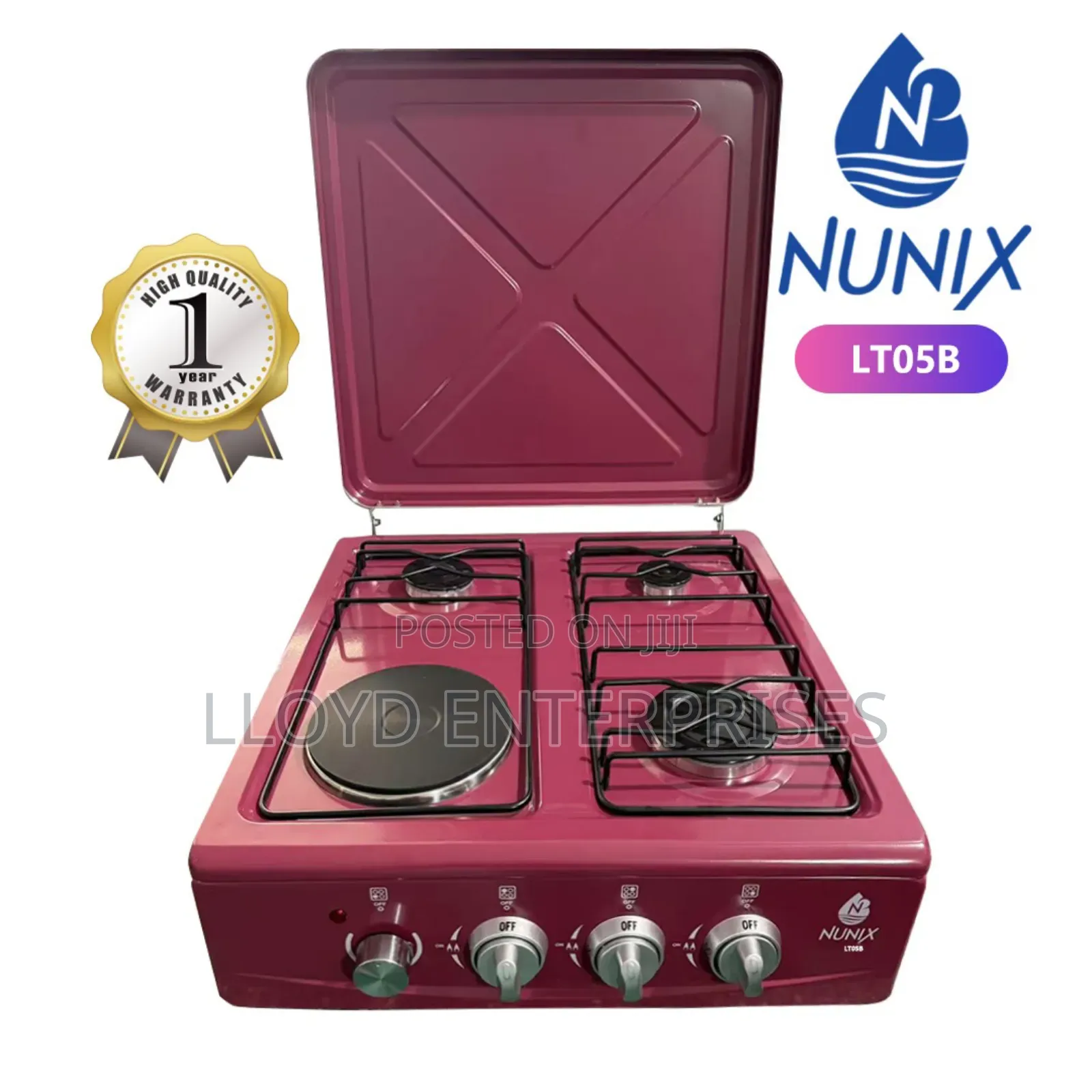 Nunix Lt05b 3+1 Table Top Cooker