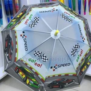 Cartoon Themed Kids Umbrella - thumbnail 2