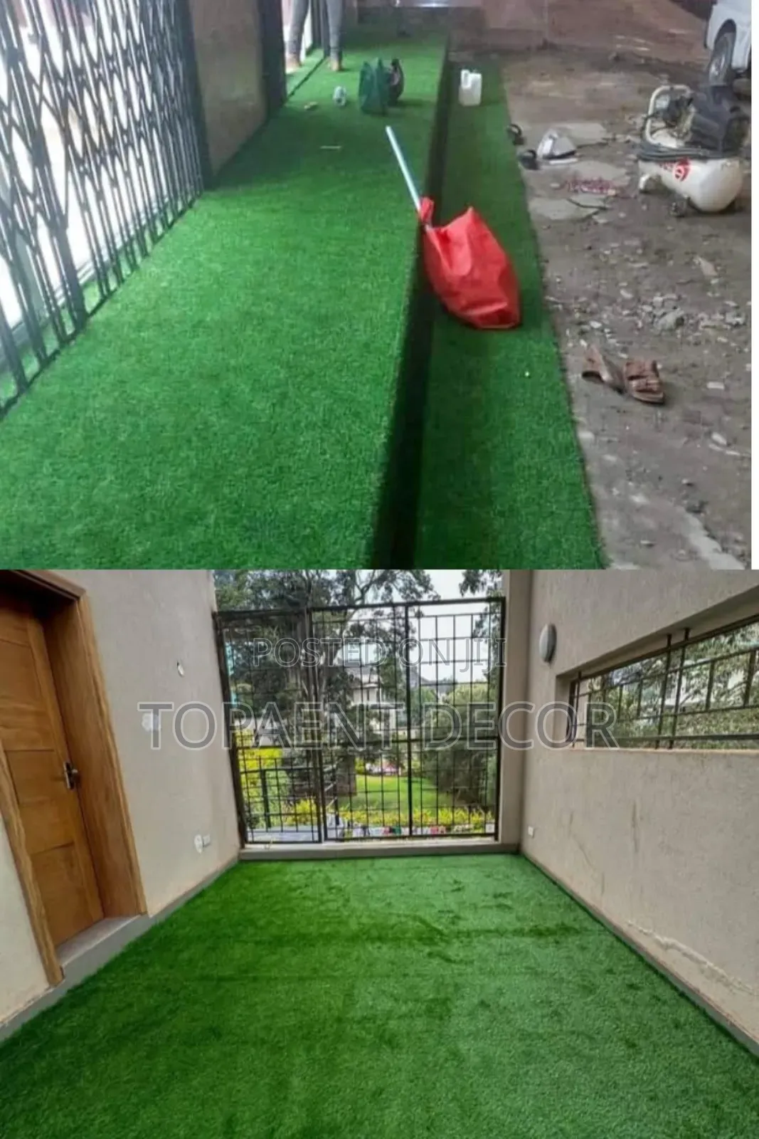 20mm Soft Outdoor Artificial Artificial Grass Carpet