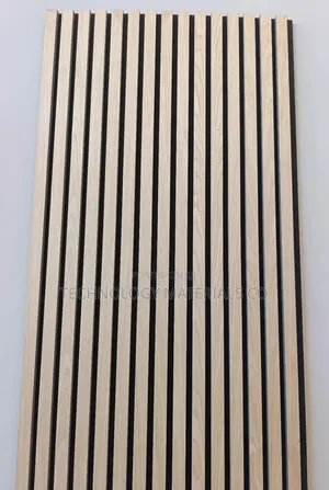 Slat Wood Acoustic Panel – Modern Wall Cladding | Soundproof Panel
