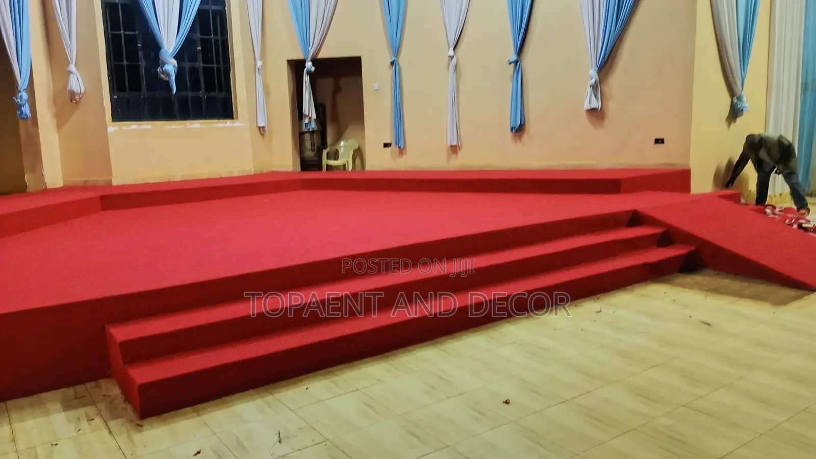 Full Altar Red 4mm Red Carpet