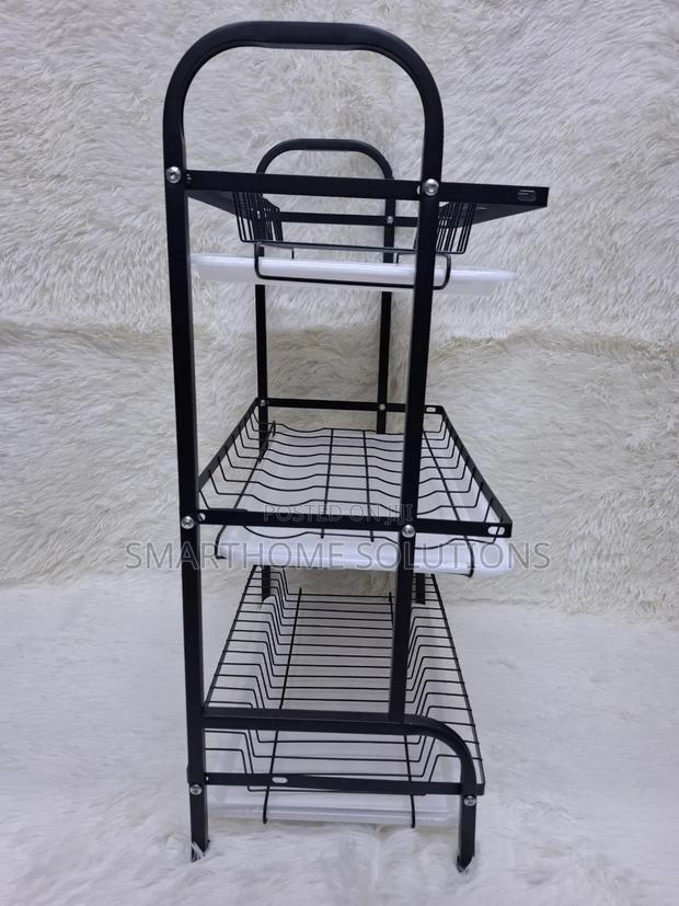 3 Tier High Quality Carbon Steel Dish Rack