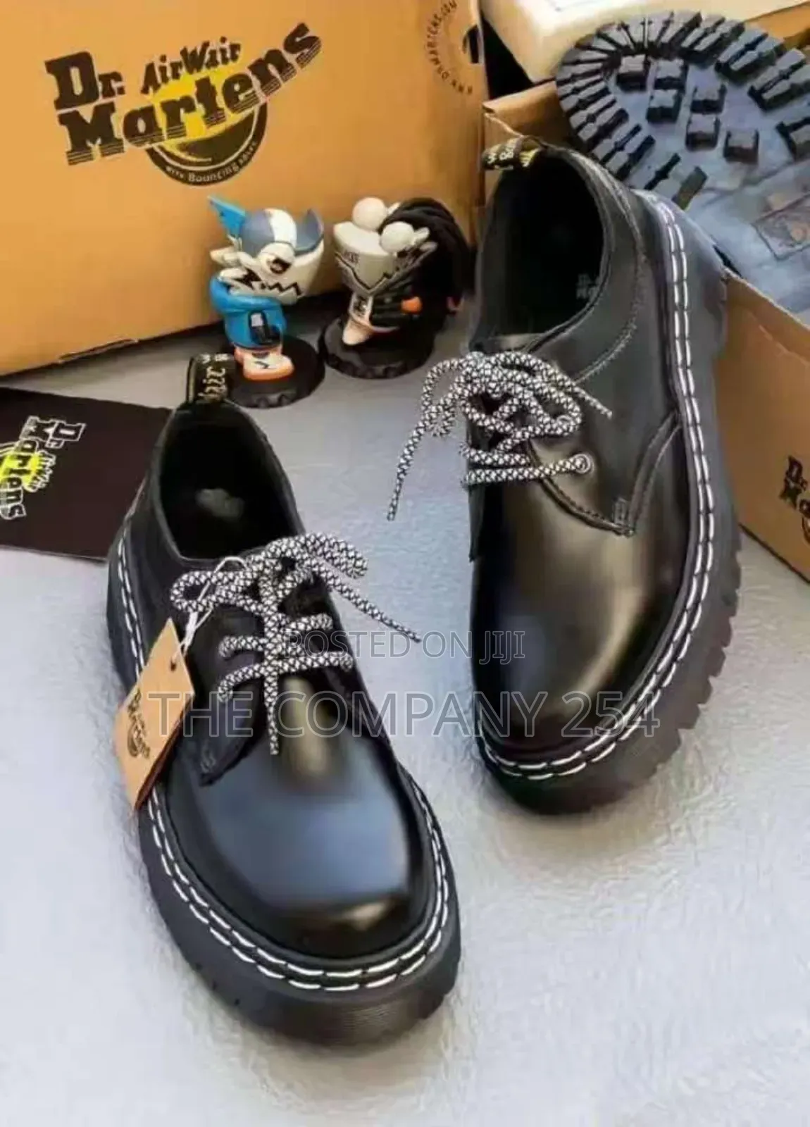 Quality Leather Casual Triple Sole Doctor Martin Laced Shoes