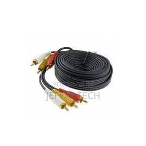 Av Cable 10metres 3-3 Black Colour - thumbnail 2