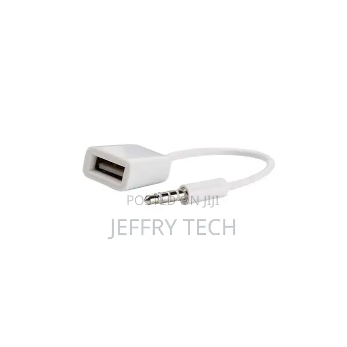 3.5mm Male Audio Aux Jack to Usb 20 Type a Female Otg Converter Cable
