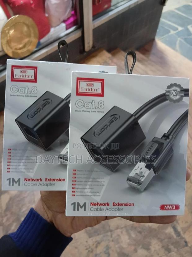 This Is an Earldom Cat.8 Network Extension Cable Adapter 1m - thumbnail 2