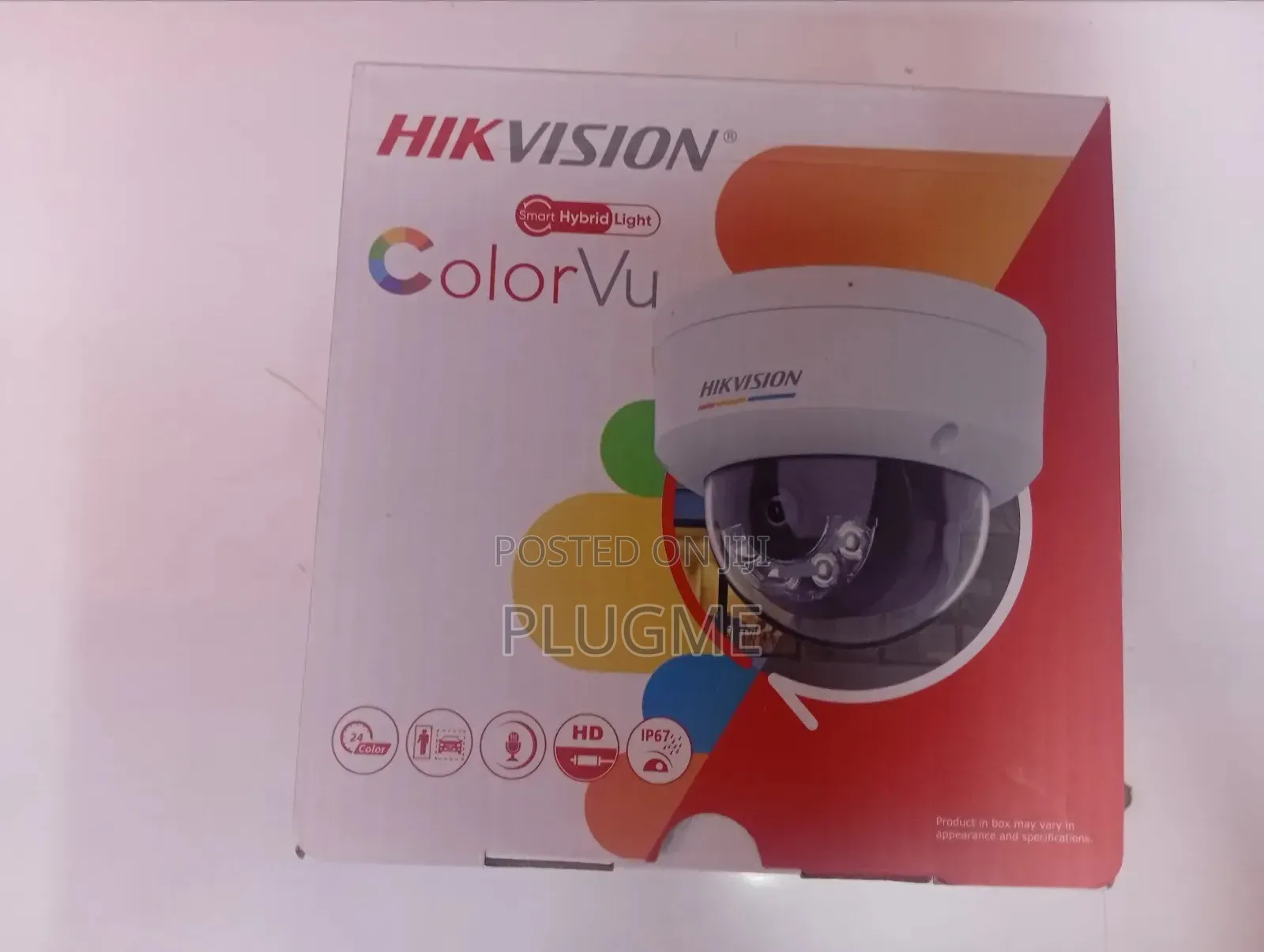 Hik Vision Ip67 2mp Colorvu Dome Outdoor CCTV Camera