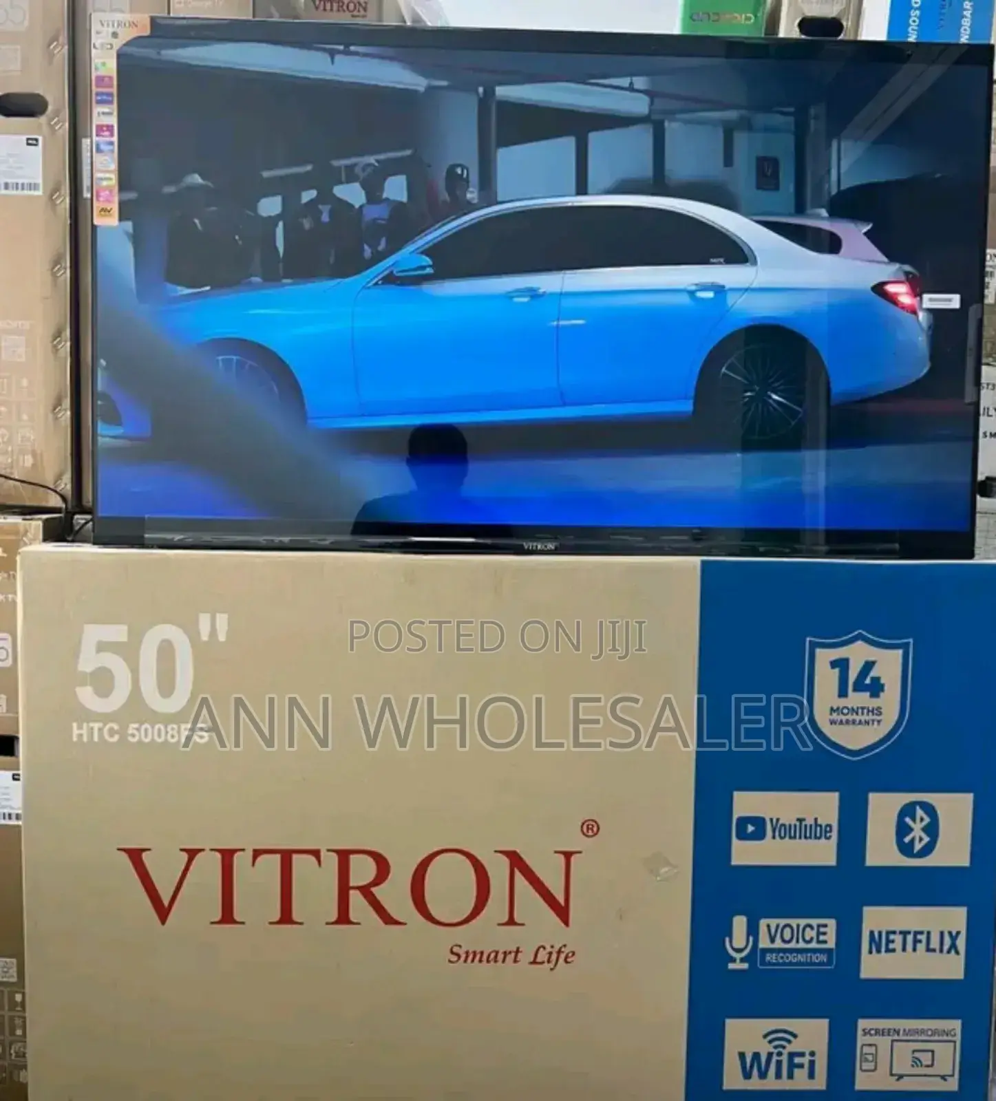 Vitron 50-inch Full Hd Smart Android Tv