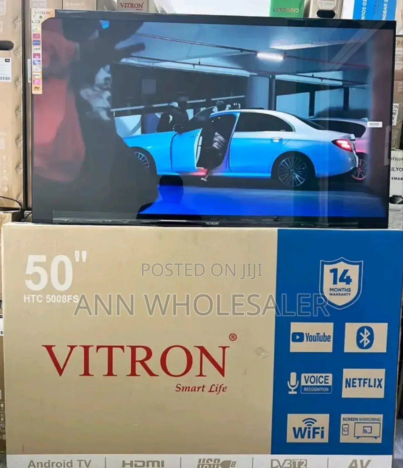 Vitron 50-inch Full Hd Smart Android Tv