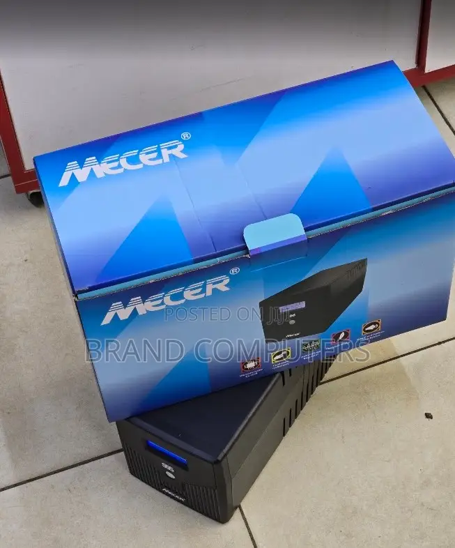 Mecer 1kva 600watts Ups Power Back Up Machine 4 Outlets