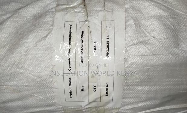 Ceramic Fiber Square Rope–45mm Diameter(Per Mtr)Non-Asbestos - main view