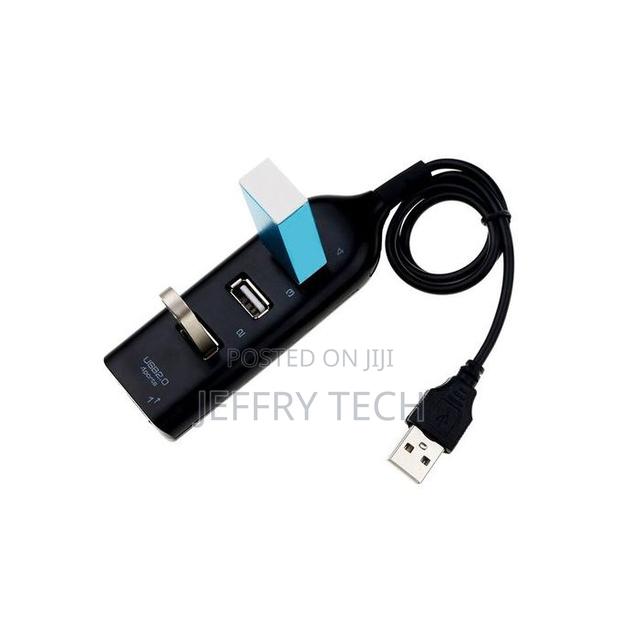 High Speed Hub Adapter Usb Hub Mini Usb 2.0 4-Port Splitter for Pc Us - main view