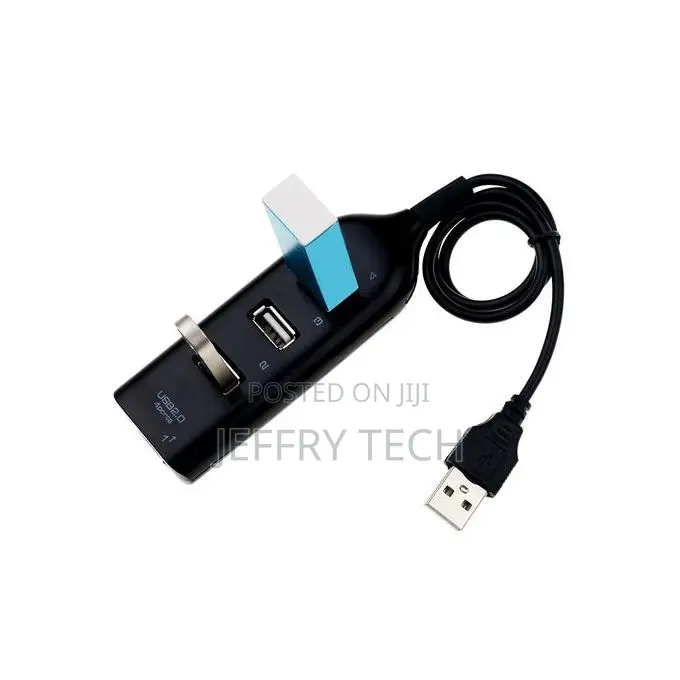 High Speed Hub Adapter Usb Hub Mini Usb 2.0 4-Port Splitter for Pc Us