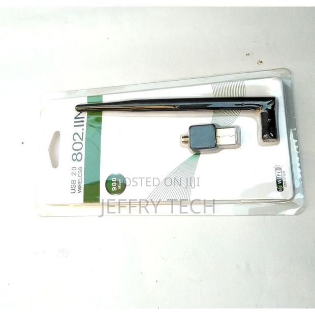 Usb 2,0 Wireless Wi-Fi Adapter External Network Card With 6dbi Externa - main view