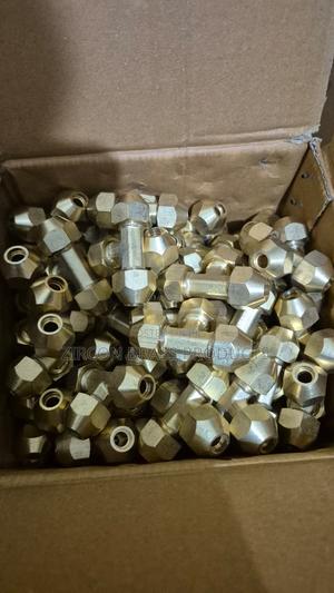 Heavy Brass Tee Coupling for Gas Water Lines