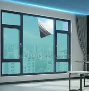 Reflective Window Film; For Additional Security
