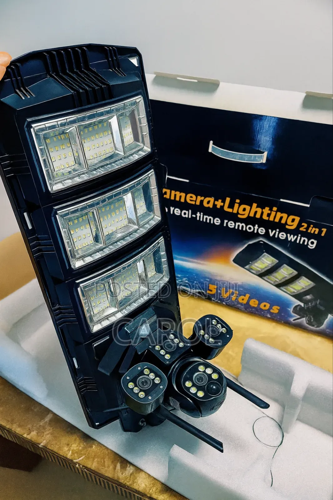 Solar Camera+Lighting 2 in 1