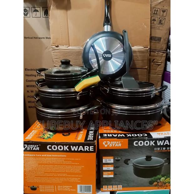 Nonstick Cookware,Great Star 14pc Cookware