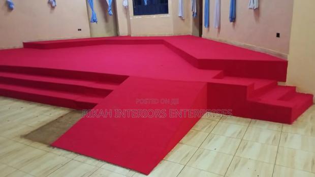 Red Delta Carpets for Churches - main view