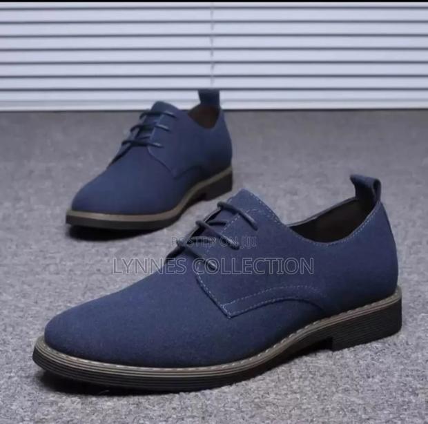 Oxford Multicolour Men Leather Shoes ,Suede Oxfords Sizes 40-45 - thumbnail 2
