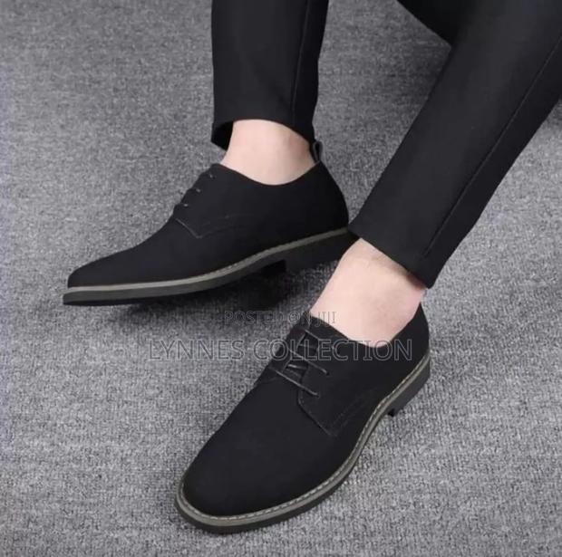 Oxford Multicolour Men Leather Shoes ,Suede Oxfords Sizes 40-45 - thumbnail 3