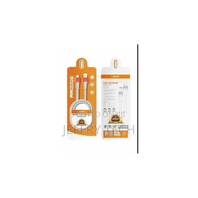 Ldnio Type-C 3m 30w Fast Charging Cable Data Cable