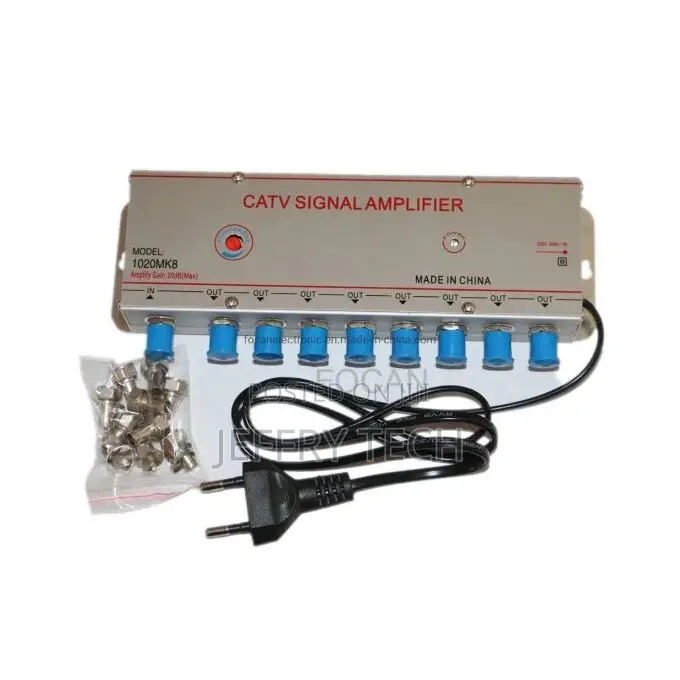 1 in 8 Out Catv Cable Tv Antenna Signal Antena Tv Digital Interior Out