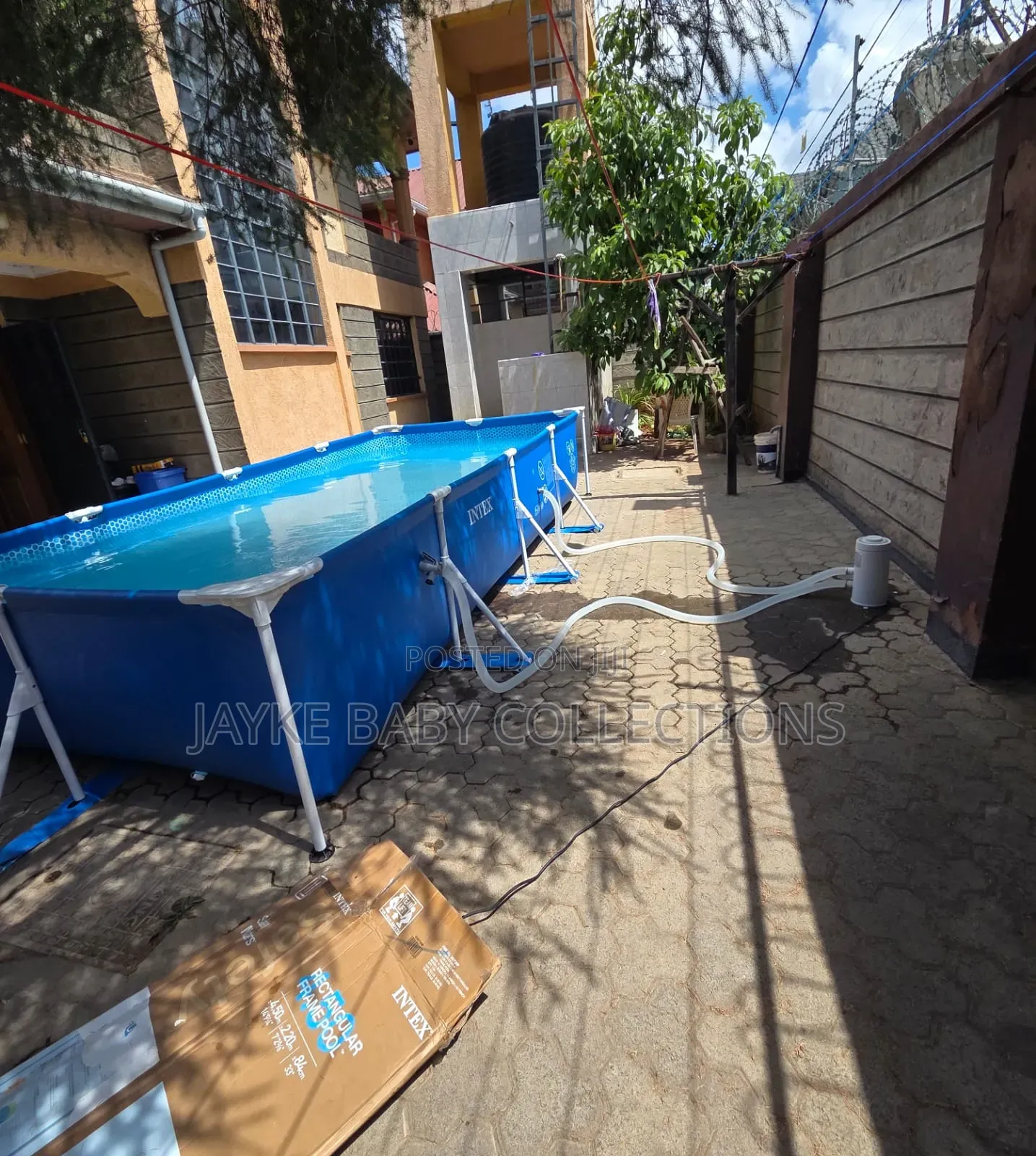 Christmas Offer: 4.5m Intex Rectangular Frame Pool