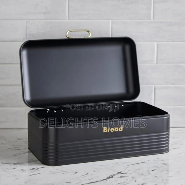 Galvanized Metallic Bread Bin-Pa - thumbnail 2