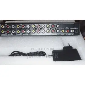 Av 8 Ways Av Splitter (1in Out8)