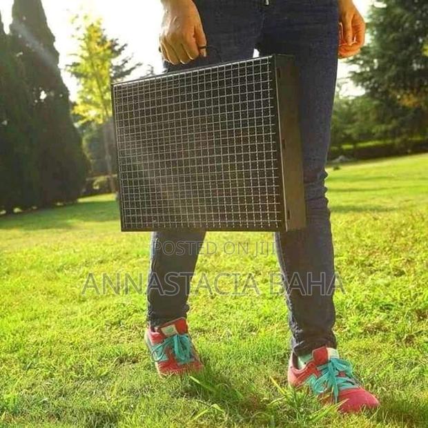 Foldable Portable Barbecue Charcoal Grill - thumbnail 3