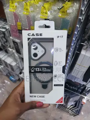 Mantto Clear Magnetic Clear for iPhone 17 Case With Invisible Stand
