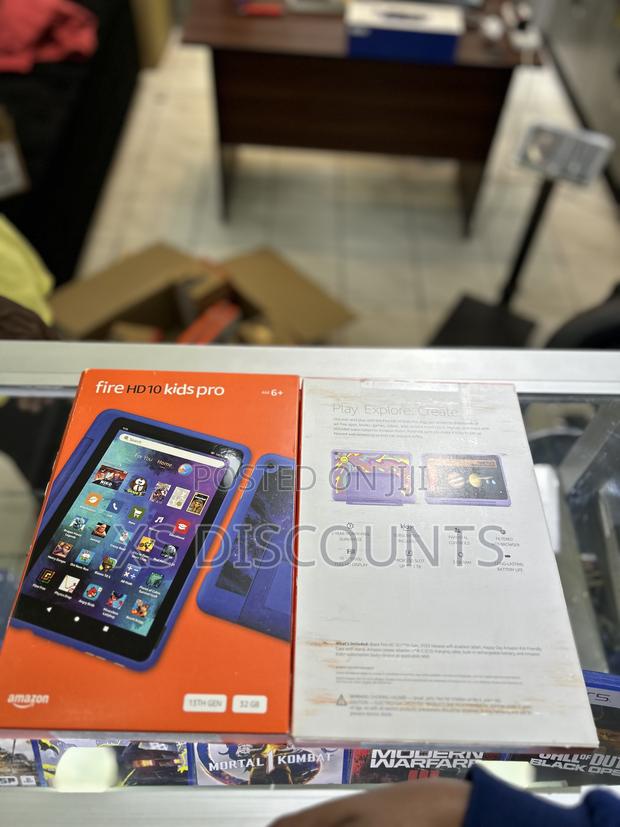 New Amazon Fire HD 10 Kids Pro 32 GB Pink - thumbnail 2