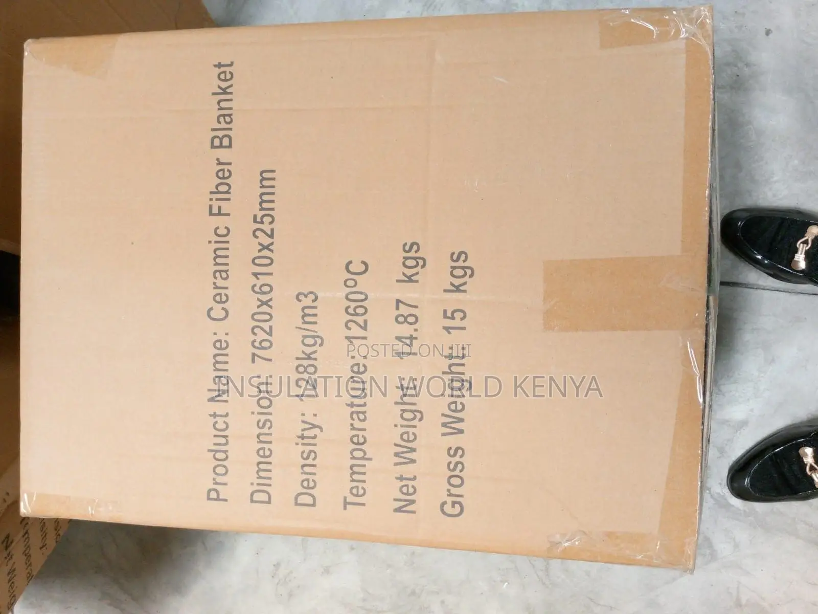 Ceramic Fiber Roll 25mm – 1260°C Thermal Fire Insulation