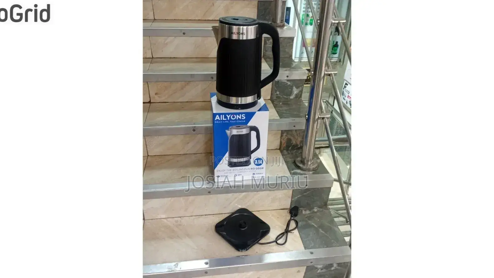 Ailyons 3.5l Cordless Electric Kettle Fk-0318 – Fast Boiling