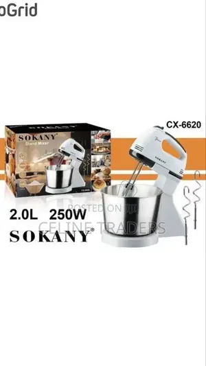 Sokany 2l Electric Bowl Mixer