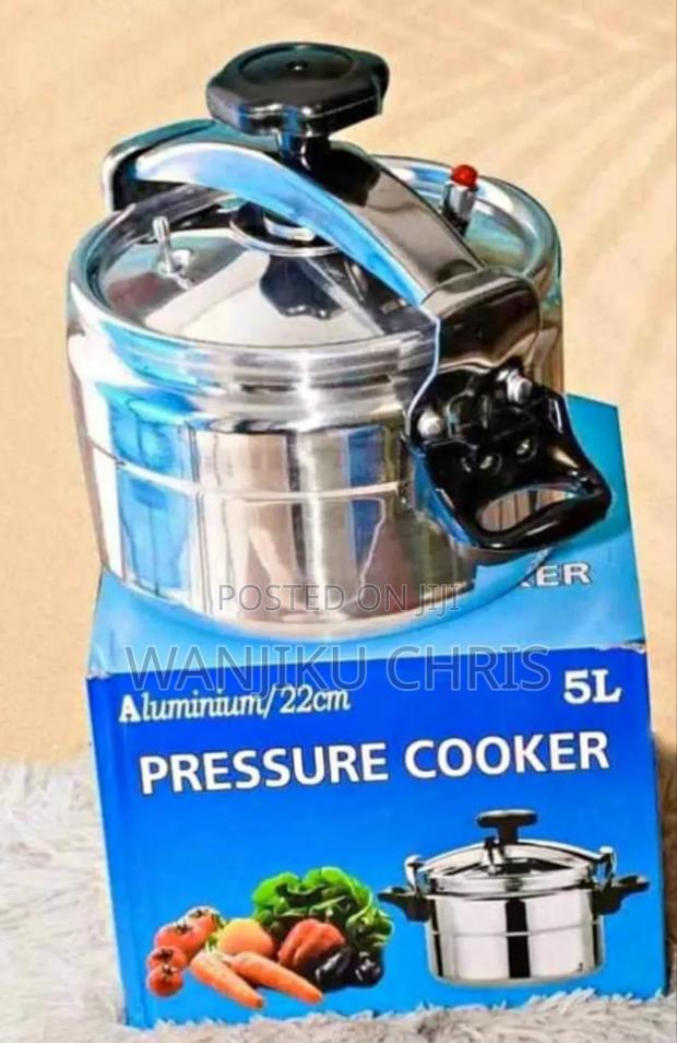 Original Long Lasting Aluminum 5ltr Pressure Cooker/Pressure Cooker