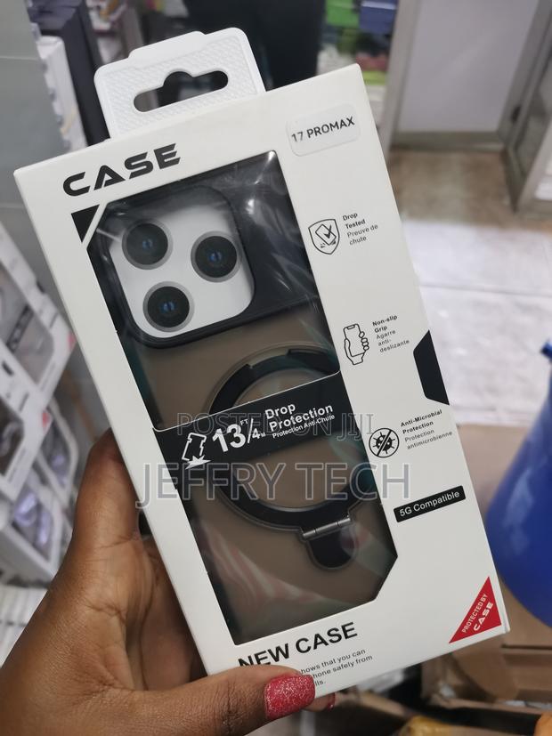 Journ Invisible Magnetic Stand iPhone 17 Pro Max Transluscent Case - thumbnail 3