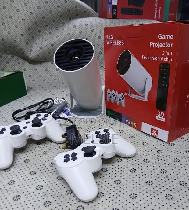 Projector Android 11 With Wireless Gaming Controller 720p Home Theater