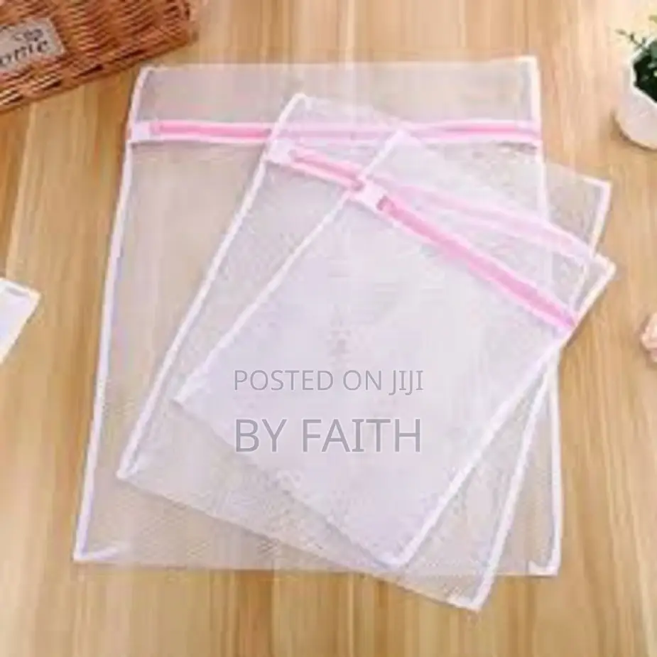 6-Piece Zippered Mesh Laundry Bags