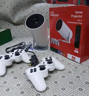 Projector Android 11 With Wireless Gaming Controller 720p Home Theater