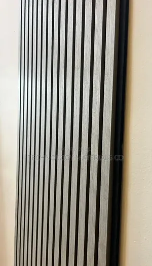 Modern Slat Wood Acoustic Wall Panels | Soundproof Decorative Panels