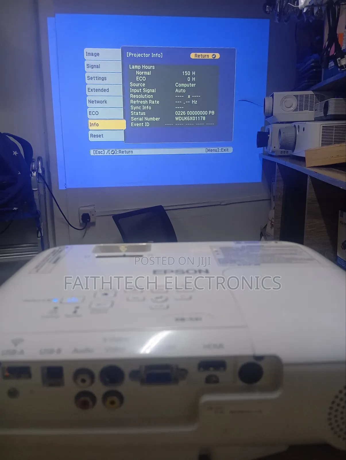 Epson Classroom Projector – Long-Lasting