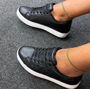 Beige And Black Unisex Rubbers