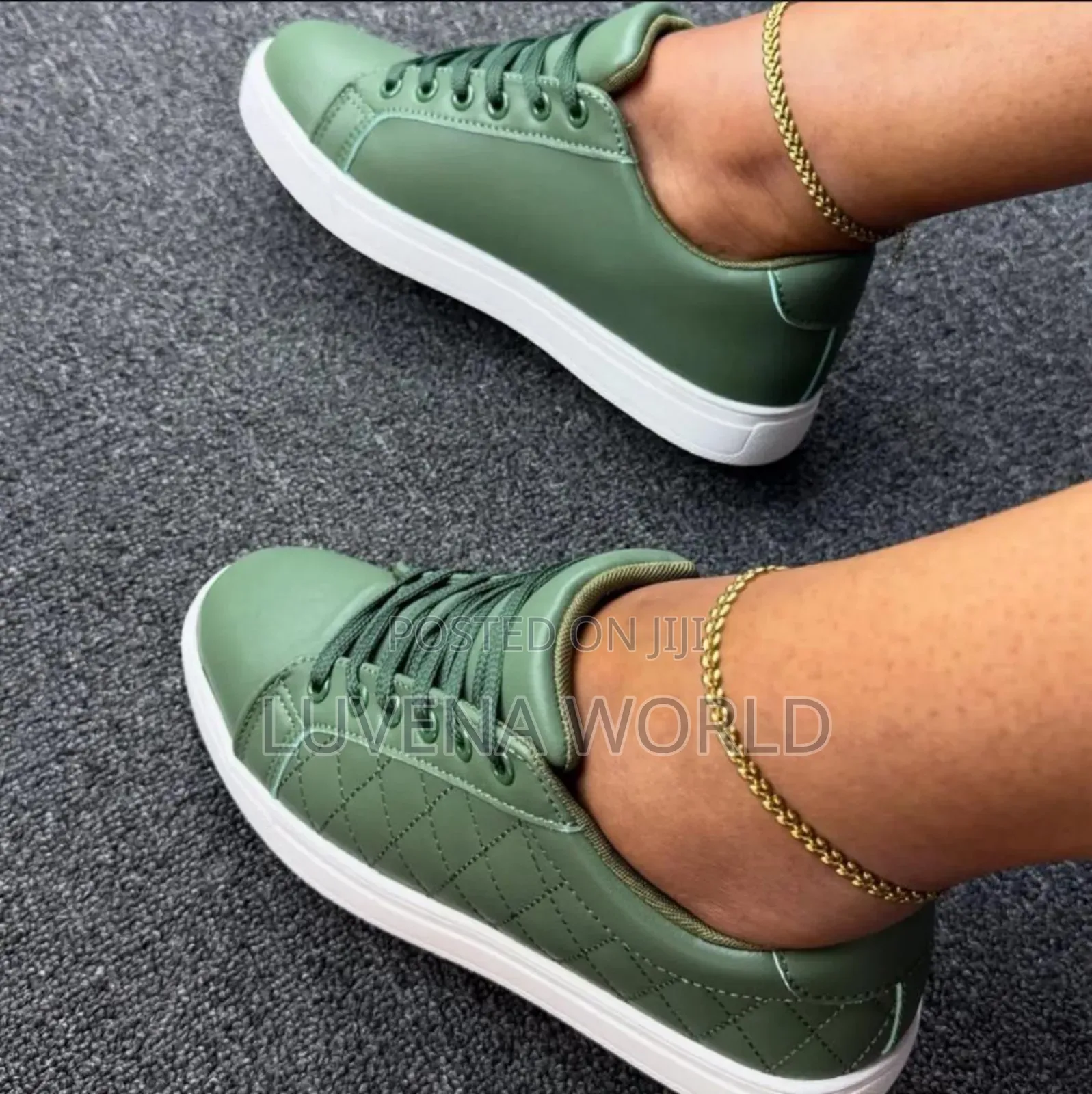 White And Green Rubbers