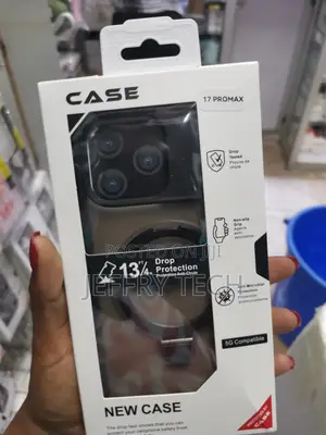 Ebaye iPhone 17 Pro Max Magnetic Case With Invisible Ring Stand