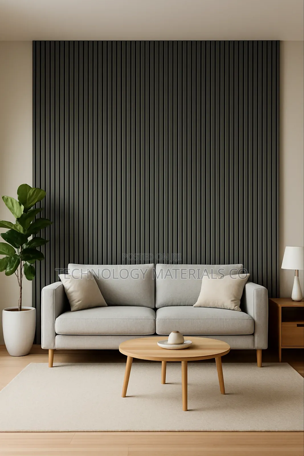 Modern Slat Wood Acoustic Wall Panels | Soundproof Decorative Panels